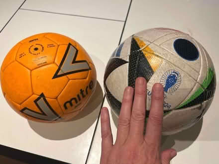 Photo of free 2 footballs size 3 and size 4 (E8) #1