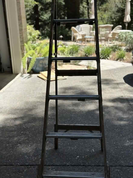 Photo of free 8 foot wooden ladder (San Anselmo) #2