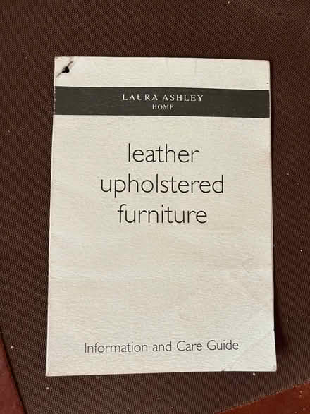 Photo of free Leather sofa (Beckenham BR3 3NL) #4