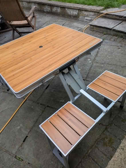 Photo of free Lovely camping/ picnic table (Finsbury/Clissold N4) #3