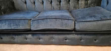 Photo of free Chesterfield - sofa bed - Velvet (Bradville MK13) #2