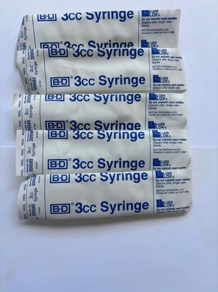 Photo of free Lot of sealed syringes (Kentlands) #1