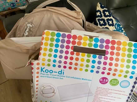 Photo of free Koo-di portable pop up travel cot (Whittlesey PE7) #1