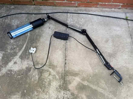 Photo of free Desk lamp with clamp (Fulwood - PR2 3) #1
