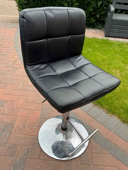 Photo of free Black chrome barstool (Kings Hill, ME19) #1