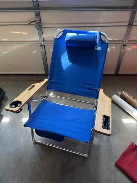 Photo of free Folding Beach Chair (City of Fairfax) #1