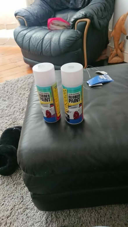 Photo of free 2 spraycans of silver rubber paint (Ramsgate CT11) #1