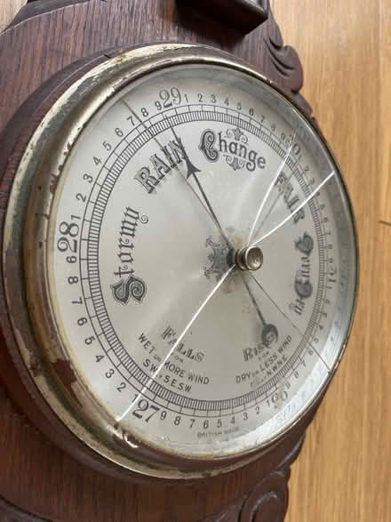 Photo of free Antique barometer - needs repairing (Ripley Derbyshire DE5) #2