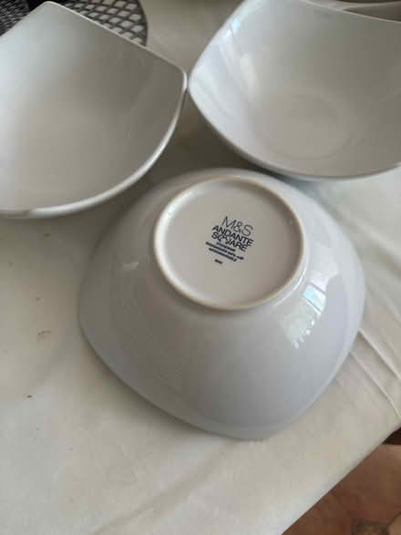 Photo of free 3 white snack bowls (Epping, CM16) #2