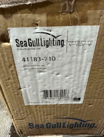 Photo of free NEW bathroom light fixture (Canyon Park - Bothell) #3