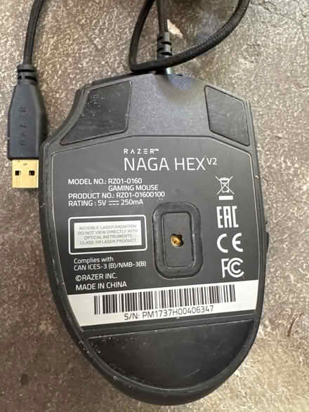 Photo of free Razer mega hex gaming mouse (Canyon Park - Bothell) #2