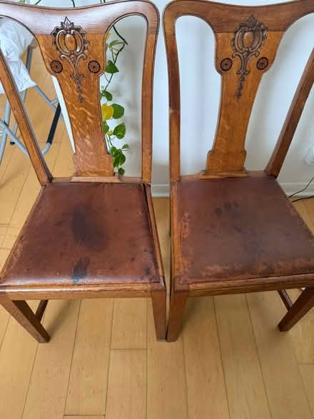 Photo of free 6 Georgian dining chairs (Wornington Green W10) #2