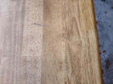 Photo of free Very solid Hardwood Table (Saugus) #4