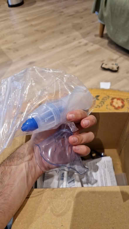 Photo of free Omron compressor nebulizer (SE16) #3