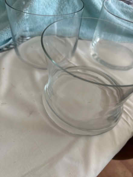 Photo of free 3 clear vase or table centres (Epping, CM16) #3