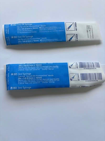 Photo of free Lot of sealed syringes (Kentlands) #4