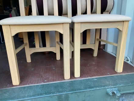 Photo of free 2 Dining chairs (Swindon SN2 barnfield road) #2