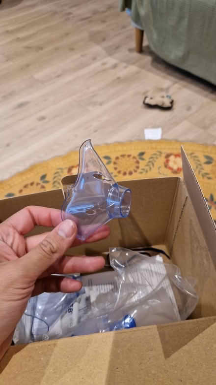 Photo of free Omron compressor nebulizer (SE16) #4