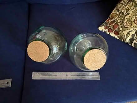 Photo of free 2 Glass Storage Jars (Fountainbridge EH11) #1