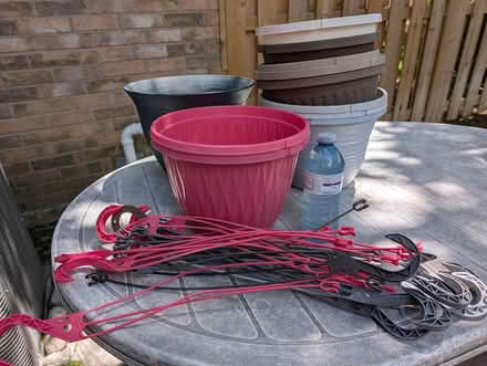 Photo of free Plastic plant pots (Streetsville) #1