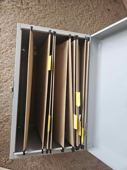 Photo of free Metal document box (Riddlesdown CR8) #3