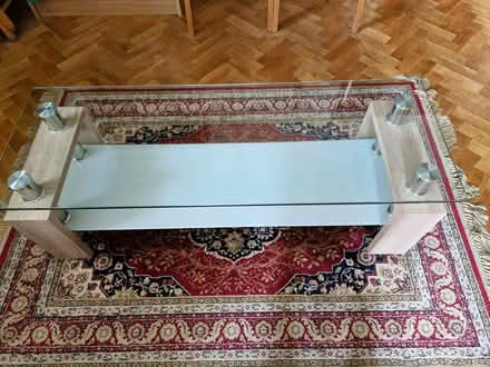 Photo of free Glass TV Stand/Coffee Table (Weobley HR4) #1