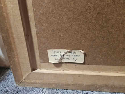 Photo of free Framed oil painting (Riddlesdown CR8) #2