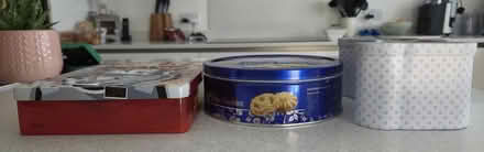 Photo of free 3 x empty tins (Chelmsford CM1) #2