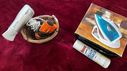 Photo of free 2 blowdryers / cordless steam iron (San Mateo Knolls (El Camino)) #1