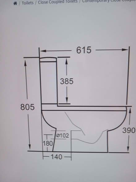 Photo of free Toilet cistern plus pack (Elvaston Meadows DE72) #3