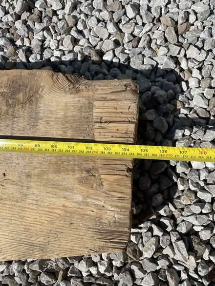 Photo of free Large old wooden beam (Kents Bank LA11) #3