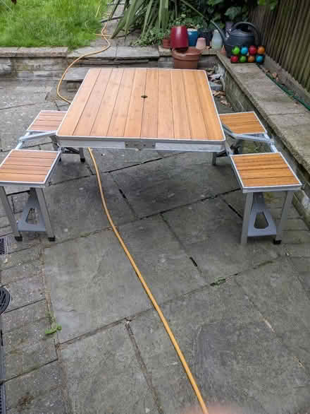 Photo of free Lovely camping/ picnic table (Finsbury/Clissold N4) #2