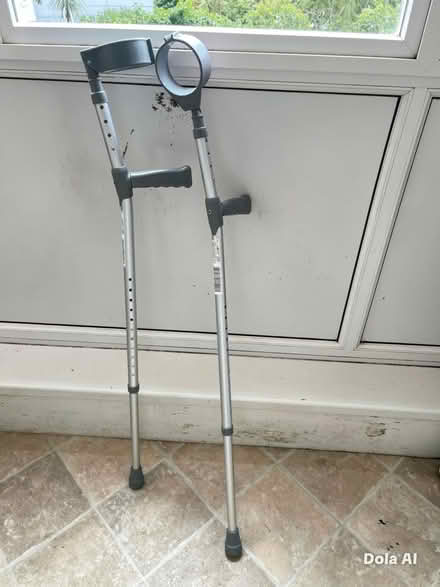 Photo of free Forearm crutches (Hollignton house TQ1) #1