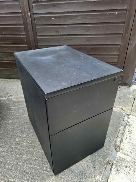 Photo of free Small Black filling cabinet (LS18 5SN) #1