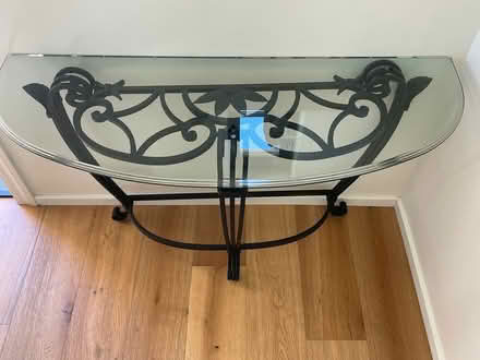 Photo of free Glass table (Ventura hillside off Foothill) #2