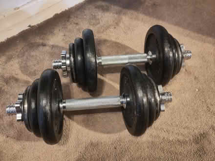 Photo of free Adjustable dumbbells (Enfield EN2) #1