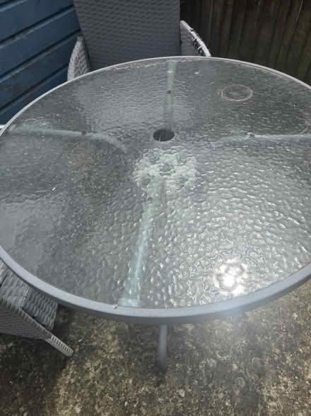 Photo of free Garden table and chairs (Southfields SW18) #2