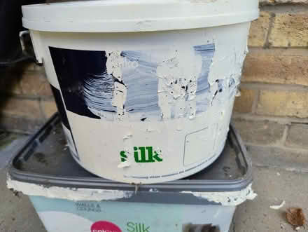 Photo of free Almost full silk white emulsion (M33 sale) #2