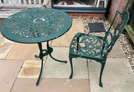 Photo of free Garden chair and table metal (Tivoli GL50) #3
