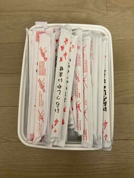 Photo of free Takeout chopsticks (Kennedy/16th in Markham) #1