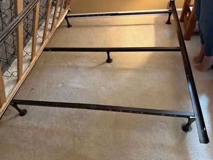 Photo of free Queen Boxspring & Frame (Carrboro south of Hwy 54) #3