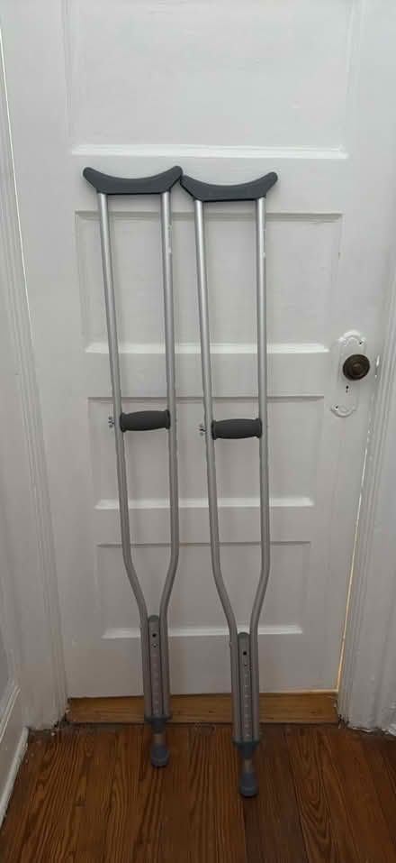 Photo of free Crutches like new (Cliffside Park) #1