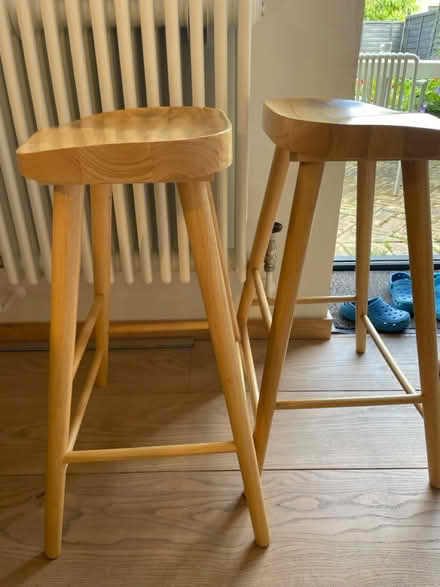 Photo of free 2 x IKEA stools (Battlefield, Glasgow) #2