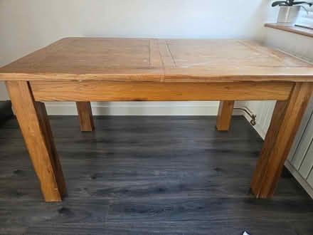 Photo of free Solid Oak dining table & chairs (Harlow. CM20) #4