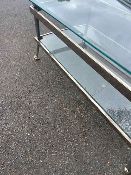 Photo of free Glass coffee table (AL2 / SG6) #2