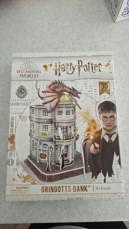 Photo of free Harry Potter Gringotts Bank 3D Puzzle - Never Used (Chelmsford CM1) #1