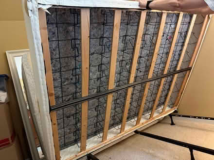 Photo of free Queen Boxspring & Frame (Carrboro south of Hwy 54) #2