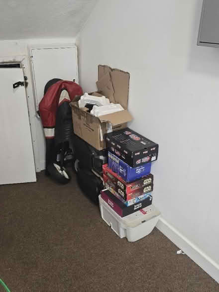 Photo of free Leather jacket, golf trolley, speakers, printer, games (Park Hill S2) #1