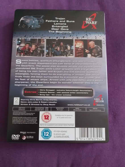 Photo of free Red Dwarf X (series 10) Steelbook CASE ONLY (Wealdstone HA3) #2