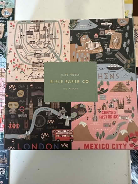 Photo of free 500 piece puzzle (Burlington) #1